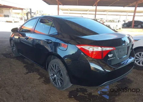 2016 Toyota Corolla Le из США, поврежденный, VIN 2T1BURHE8GC721300